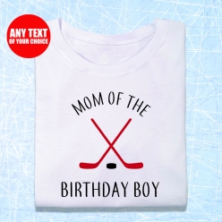 55% OFF: Hockey Mom Birthday T-shirt- Choose Size